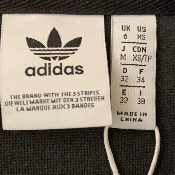 Adidas Originals Black Tracksuit Jacket 💕 NEW - Picture 5 of 7